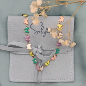 Collana Farfalle Multicolor